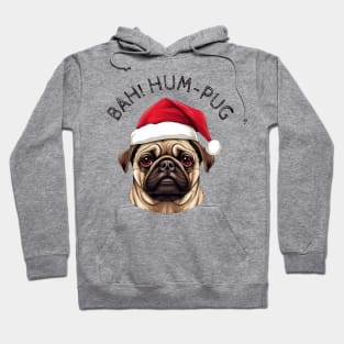 Christmas "Bah Hum-Pug" Hoodie